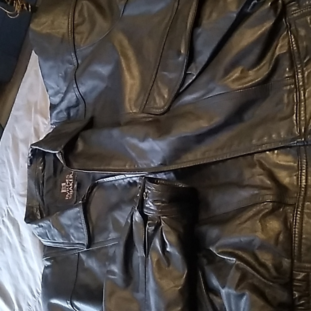 Byrnes & Baker leather jacket